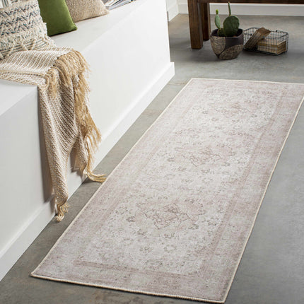 Bethany Vintage Flat Pile Washable Rug Rugs TriadCommerceInc