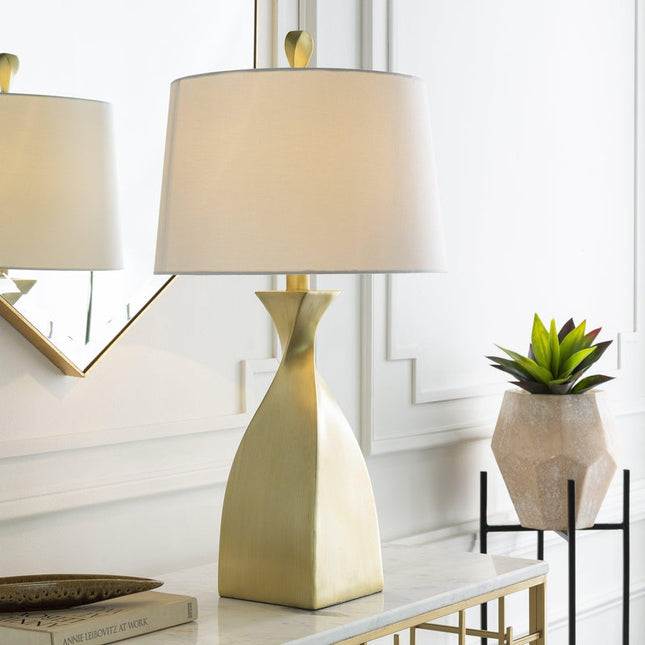 Donnerskirchen Modern Tan Table Lamp Lighting TriadCommerceInc