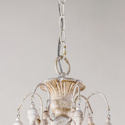 Billiter 6-Light Wood Chandelier TriadCommerceInc