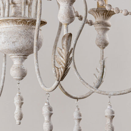 Billiter 6-Light Wood Chandelier TriadCommerceInc