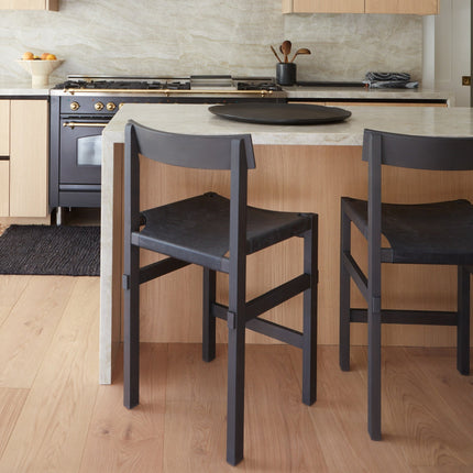 Shinto Counter Stool - Black Kitchen & Dining Room Chairs TriadCommerceInc