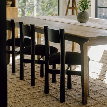 Teddy Dining Chair - Black Kitchen & Dining Room Chairs TriadCommerceInc