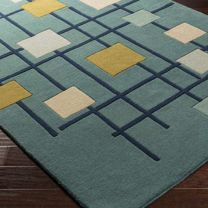 Bellvue Modern Wool Rug Rugs TriadCommerceInc