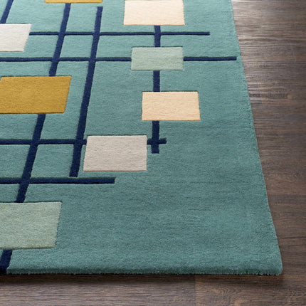 Bellvue Modern Wool Rug Rugs TriadCommerceInc