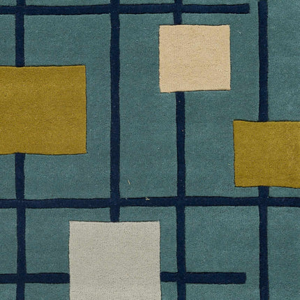 Bellvue Modern Wool Rug Rugs TriadCommerceInc