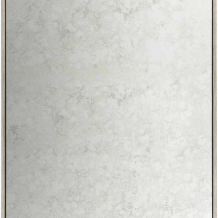 Belleview Silver Gray Iron Mirror Decor TriadCommerceInc 47.2" x 31.5" Rectangle