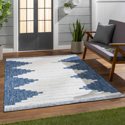 Djugun Navy Indoor & Outdoor Rug Rugs TriadCommerceInc