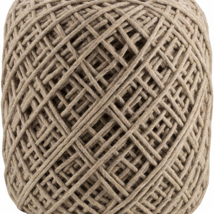 Bellingen Gray Handwoven Textured Pouf Poufs TriadCommerceInc