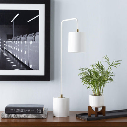 Schwaz Modern White Table Lamp Home Decor > Lighting > Lamp > Table Lamps TriadCommerceInc
