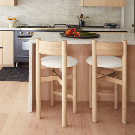 Teddy Counter Stool - Natural Counter Stools TriadCommerceInc
