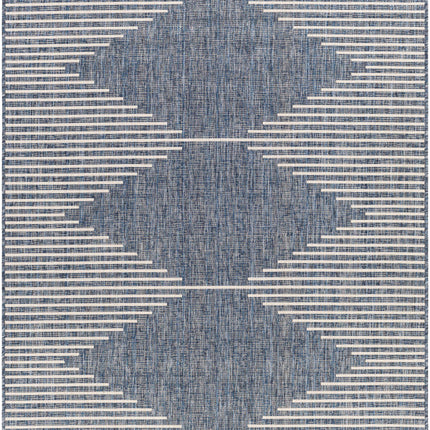 Stephan Navy Outdoor Rug Rugs TriadCommerceInc 5'3" x 7'7" Rectangle