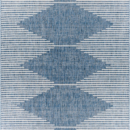 Stephan Navy Outdoor Rug Rugs TriadCommerceInc 7'10" x 10'2" Rectangle