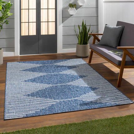 Stephan Navy Outdoor Rug Rugs TriadCommerceInc