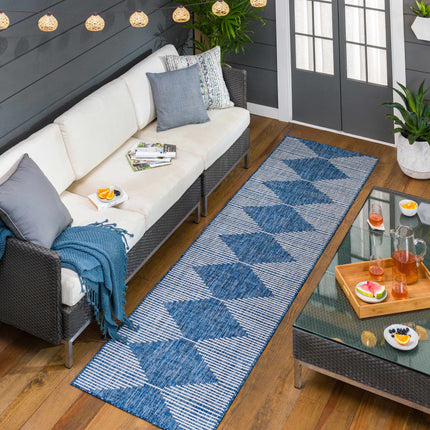 Stephan Navy Outdoor Rug Rugs TriadCommerceInc