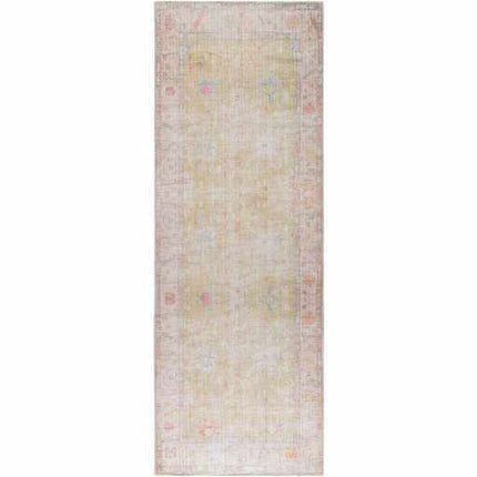 Bozkurt Vintage Flat Pile Washable Rug Rugs TriadCommerceInc 2'7" x 7'3" Runner