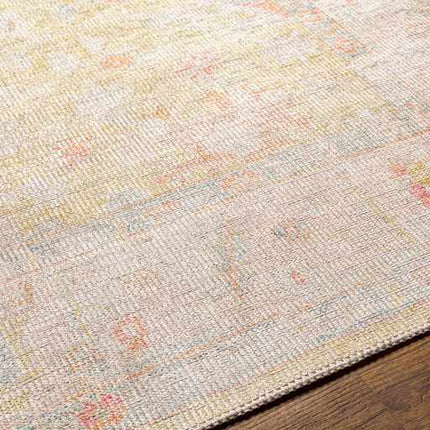 Bozkurt Vintage Flat Pile Washable Rug Rugs TriadCommerceInc