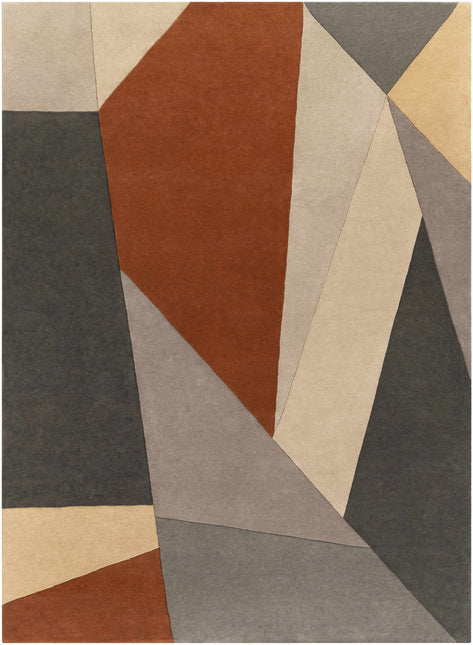 Bracknell Modern Wool Rug Rugs TriadCommerceInc 8' x 11' Rectangle