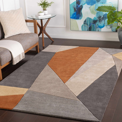 Bracknell Modern Wool Rug Rugs TriadCommerceInc
