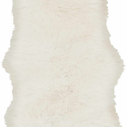 Premium White Soft Sheepskin Rug Rugs TriadCommerceInc 2' x 6' Runner