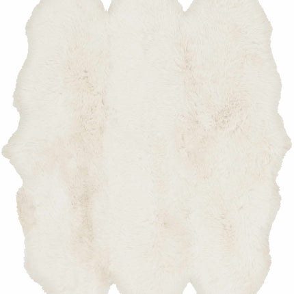 Premium White Soft Sheepskin Rug Rugs TriadCommerceInc * 6' Square