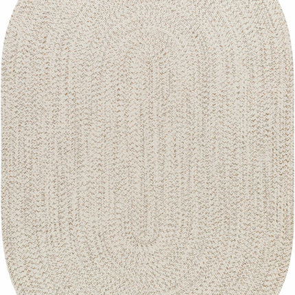 Beige Braided Faux Jute Rug Rugs TriadCommerceInc