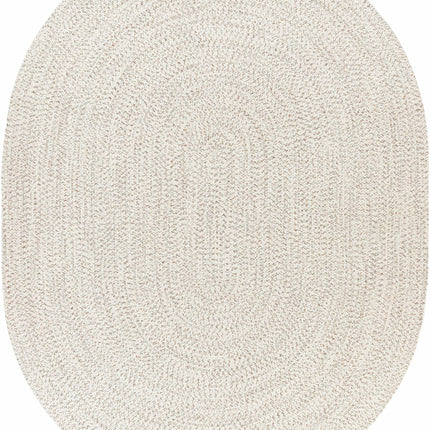 Beige Braided Faux Jute Rug Rugs TriadCommerceInc
