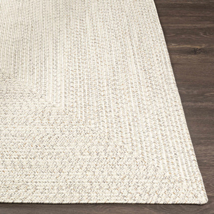 Beige Braided Faux Jute Rug Rugs TriadCommerceInc