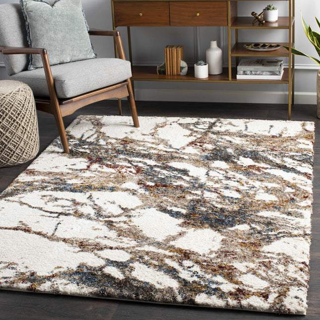 Bremen Beige Marble Plush Carpet Rugs TriadCommerceInc