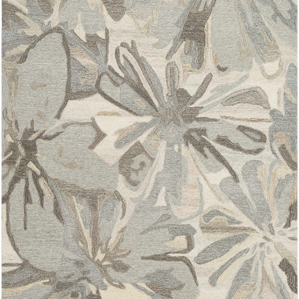 Ilfeld Athena Beige Floral Wool Rug Rugs TriadCommerceInc * 5' x 8' Rectangle
