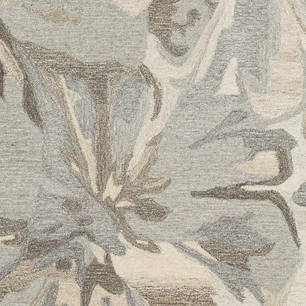 Ilfeld Athena Beige Floral Wool Rug Rugs TriadCommerceInc
