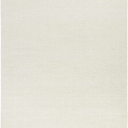 Brockton Solid Wool Light Beige Area Rug Rugs TriadCommerceInc 7'6" x 9'6" Rectangle