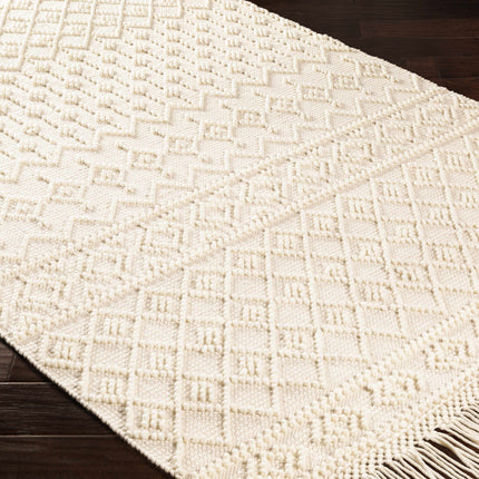 Brothers Beige Wool&Cotton Rug - Clearance Rugs TriadCommerceInc