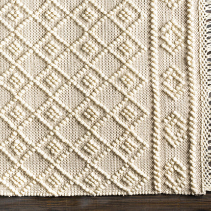 Brothers Beige Wool&Cotton Rug - Clearance Rugs TriadCommerceInc