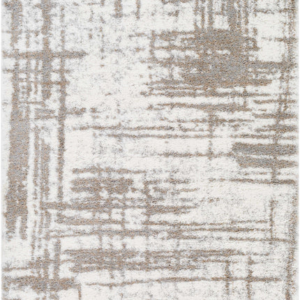 Broulee Abstract Striped Plush Rug Rugs TriadCommerceInc 5'3" x 7' Rectangle