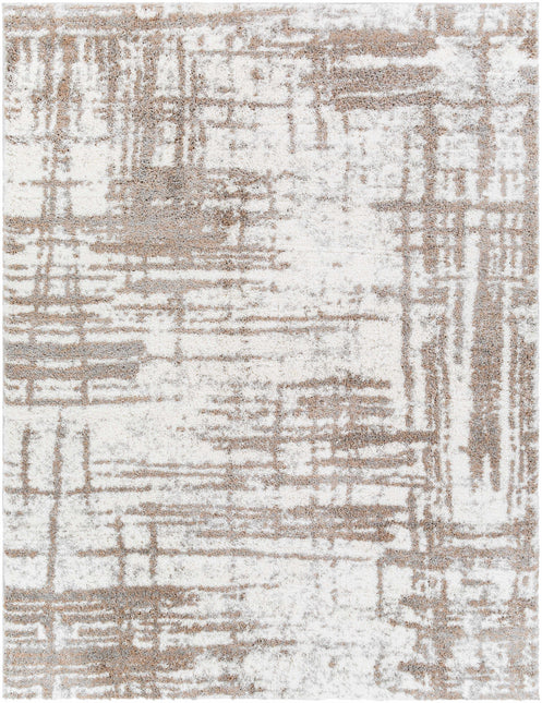 Broulee Abstract Striped Plush Rug Rugs TriadCommerceInc 7'10" x 10' Rectangle