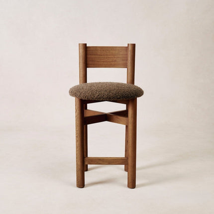 Teddy Counter Stool - Mocha Counter Stools TriadCommerceInc