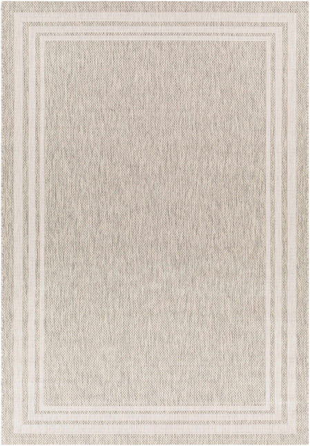Burradoo Bordered Beige Rug Rugs TriadCommerceInc