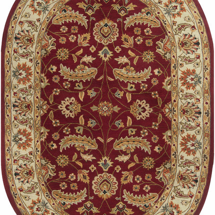 Brisbin Wool Area Rug Rugs TriadCommerceInc 6' x 9' Oval