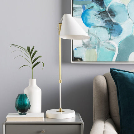 Steyr Modern White Table Lamp Home Decor > Lighting > Lamp > Table Lamps TriadCommerceInc