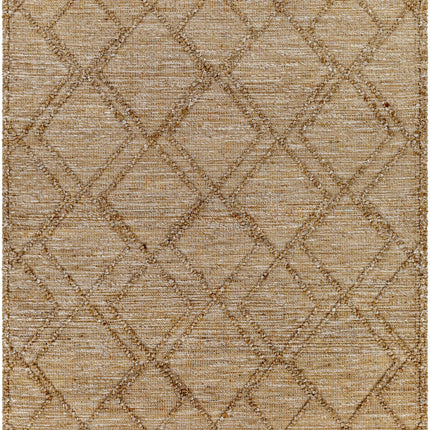Buse Hand Woven Beige Area Rug - Clearance Rugs TriadCommerceInc 5' x 7'6" Rectangle