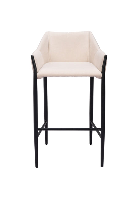 Andover Barstool Beige Barstools TriadCommerceInc   