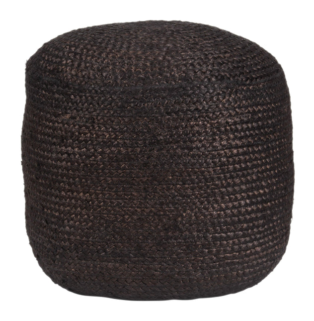Lillian Ottoman Black Ottomans TriadCommerceInc Default Title  