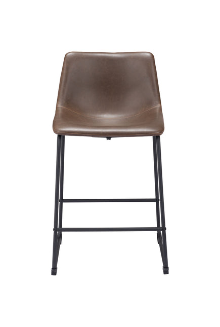 Smart Counter Stool (Set of 2) Vintage Espresso Counter Stools TriadCommerceInc   