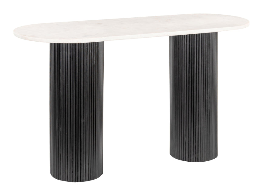 Izola Console Table White & Black Console Tables TriadCommerceInc Default Title  