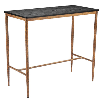 Nida Bar Table Black & Bronze Tables TriadCommerceInc Default Title  