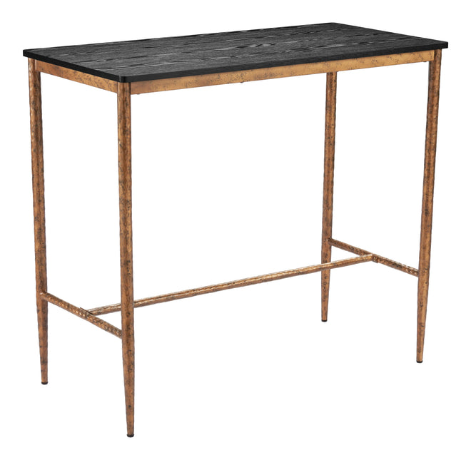 Nida Bar Table Black & Bronze Tables TriadCommerceInc Default Title  