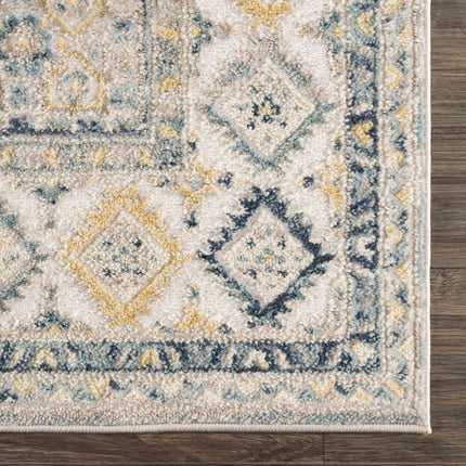 Brend Blue Medallion Area Rug - Clearance Rugs TriadCommerceInc