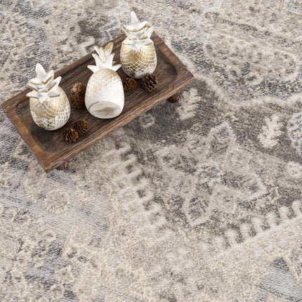Brend Taupe Medallion Area Rug - Clearance Rugs TriadCommerceInc