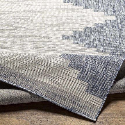 Djugun Blue Outdoor Rug Rugs TriadCommerceInc