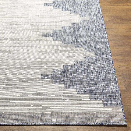 Djugun Blue Outdoor Rug Rugs TriadCommerceInc